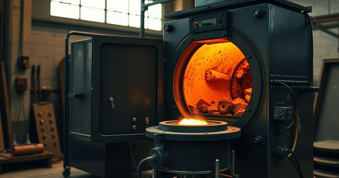 Descubra o Forno Eletrico a Cadinho para Fundição Eficiente