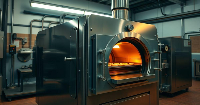 Forno contínuo é a solução ideal para otimizar a produção na indústria de alimentos Forno contínuo é a solução ideal para otimizar a produção na indústria de alimentos