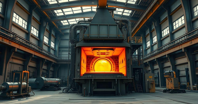 Forno para fundição de alumínio é a solução ideal para sua produção de metal reciclado Forno para fundição de alumínio é a solução ideal para sua produção de metal reciclado