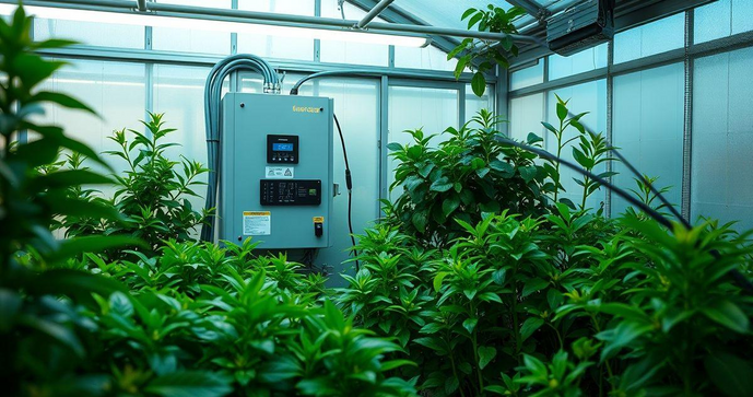 Painel elétrico para estufa otimiza eficiência energética e segurança Painel elétrico para estufa otimiza eficiência energética e segurança