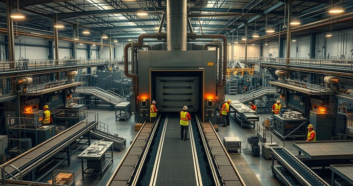 Descubra como o forno contínuo revoluciona a produção na indústria moderna Descubra como o forno contínuo revoluciona a produção na indústria moderna